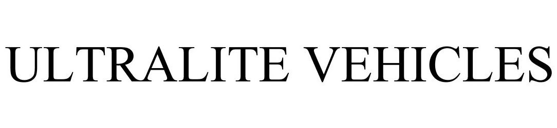 Trademark Logo ULTRALITE VEHICLES