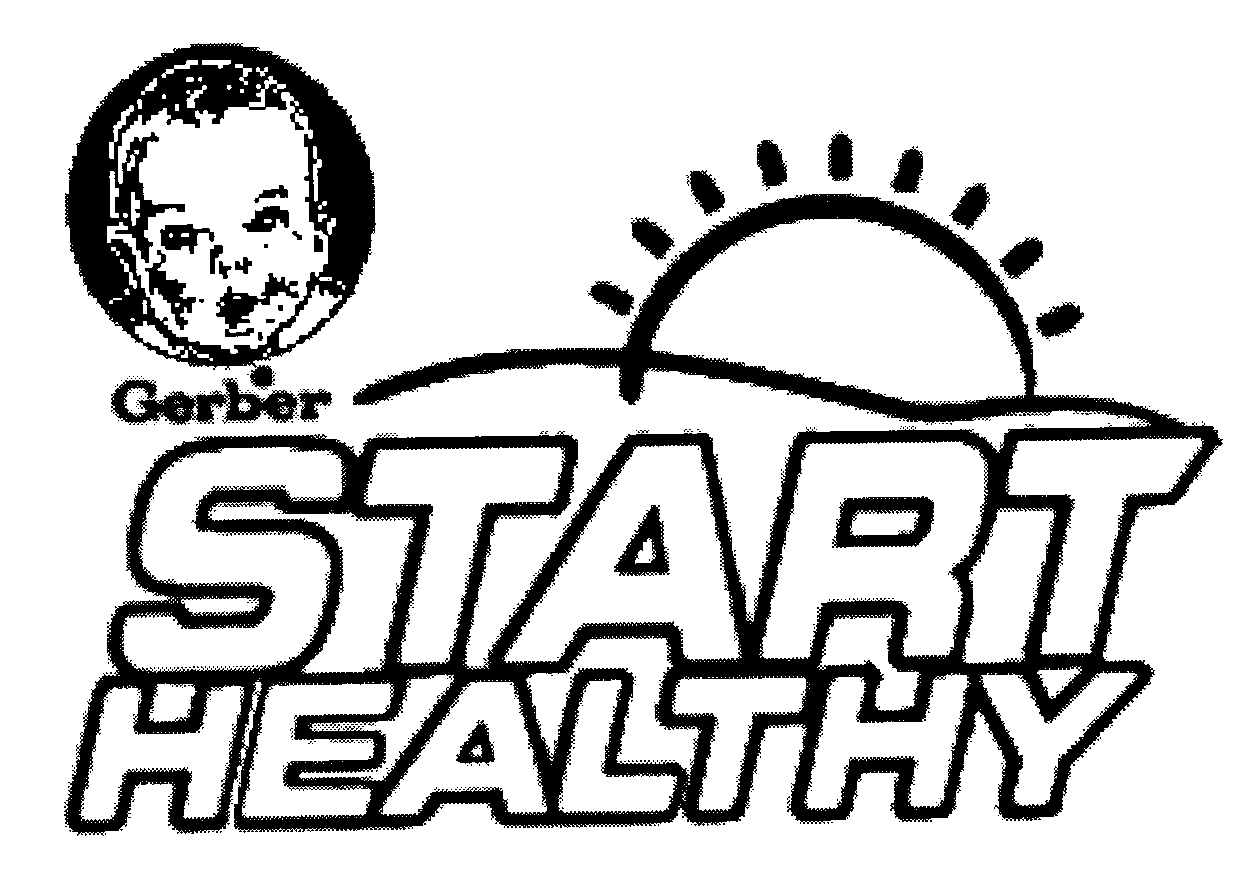 Trademark Logo GERBER START HEALTHY