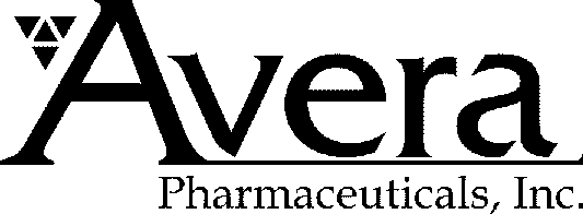 Trademark Logo AVERA PHARMACEUTICALS, INC.