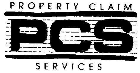 Trademark Logo PROPERTY CLAIM SERVICES PCS