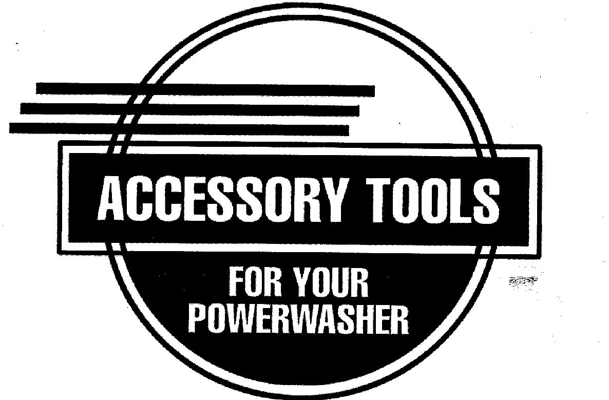 ACCESSORY TOOLS FOR YOUR POWERWASHER