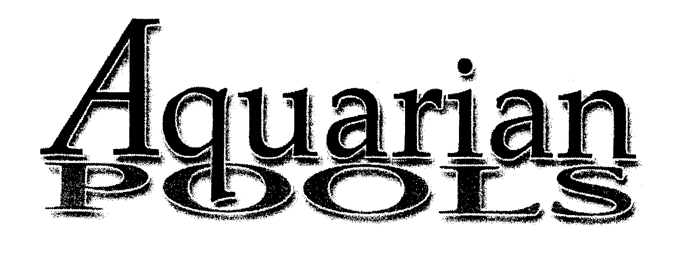 Trademark Logo AQUARIAN POOLS