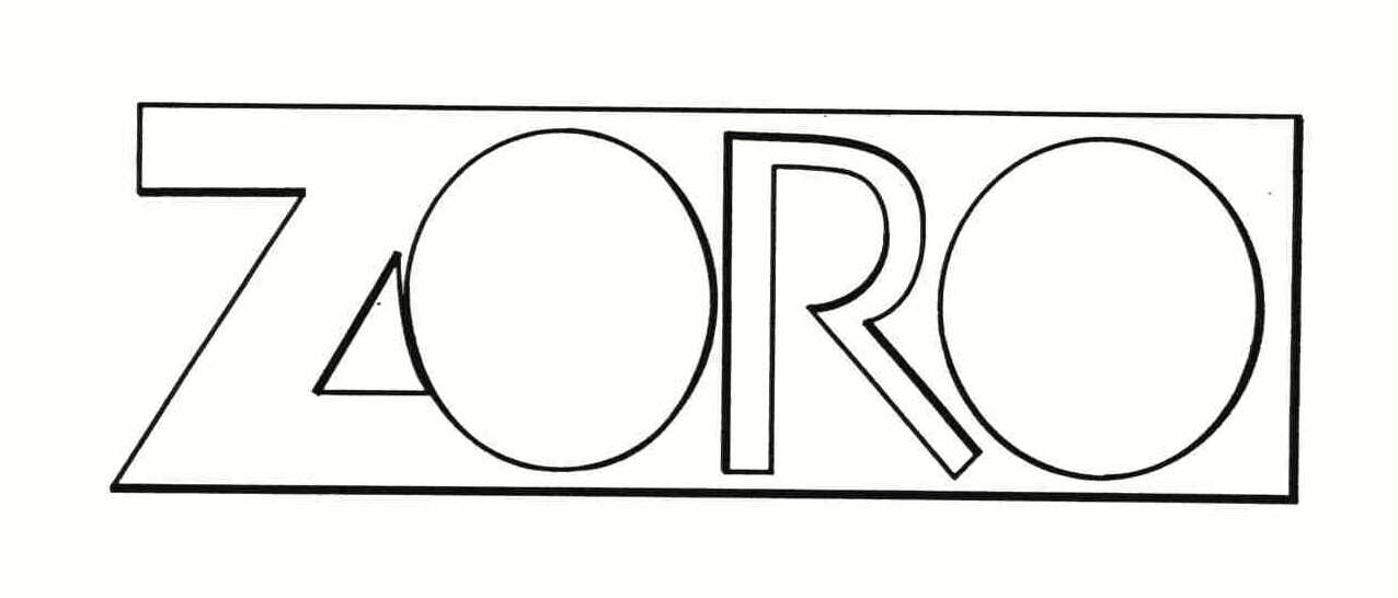 Trademark Logo ZORO