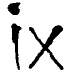 Trademark Logo IX