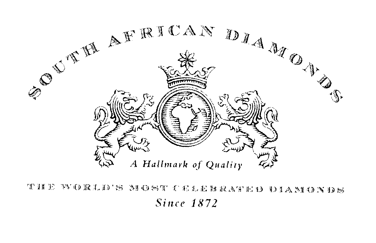  SOUTH AFRICAN DIAMONDS A HALLMARK OF QUALITY THE WORLD'S MOST CELEBRATED DIAMONDS SINCE 1872