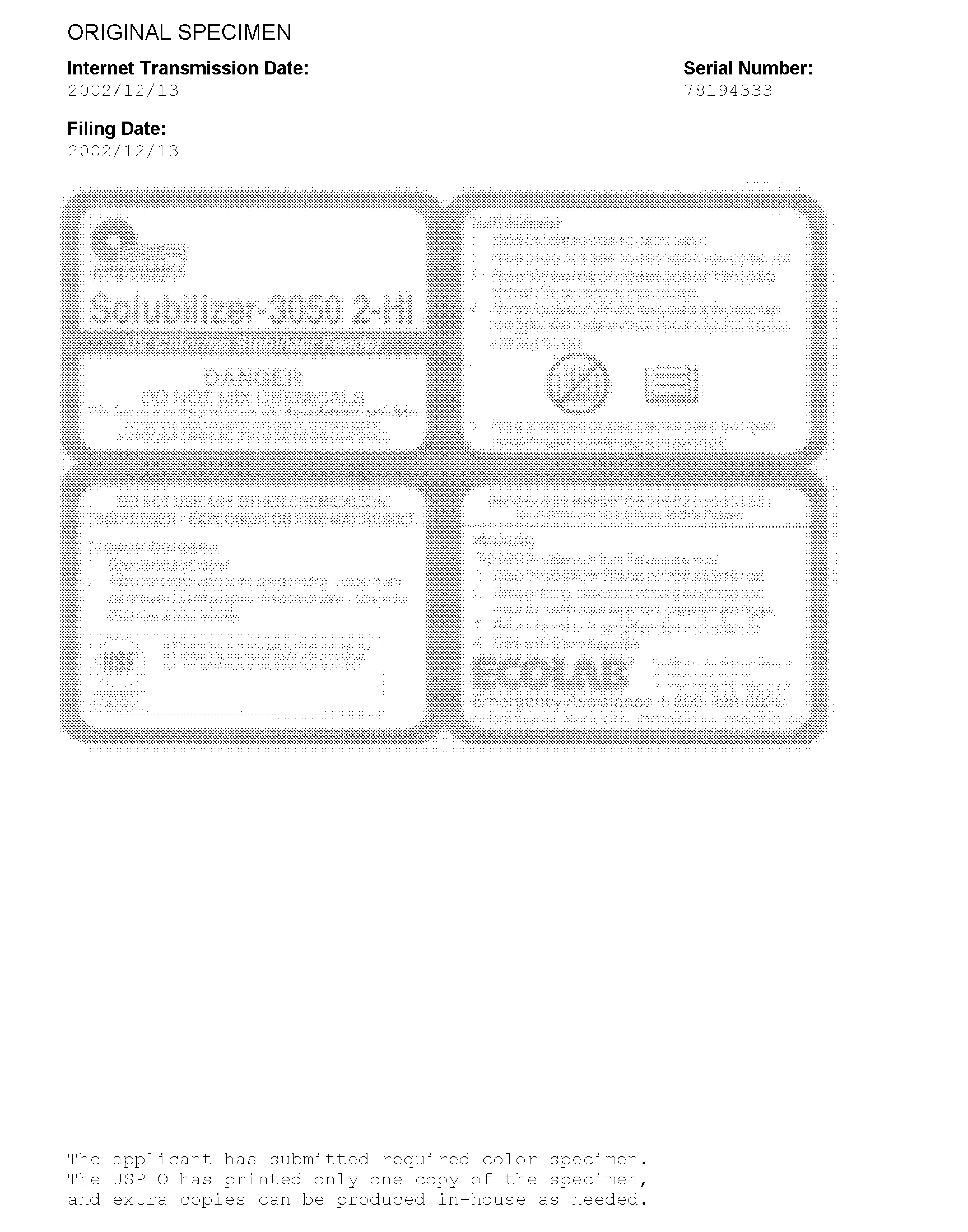  SOLUBILIZER-3050