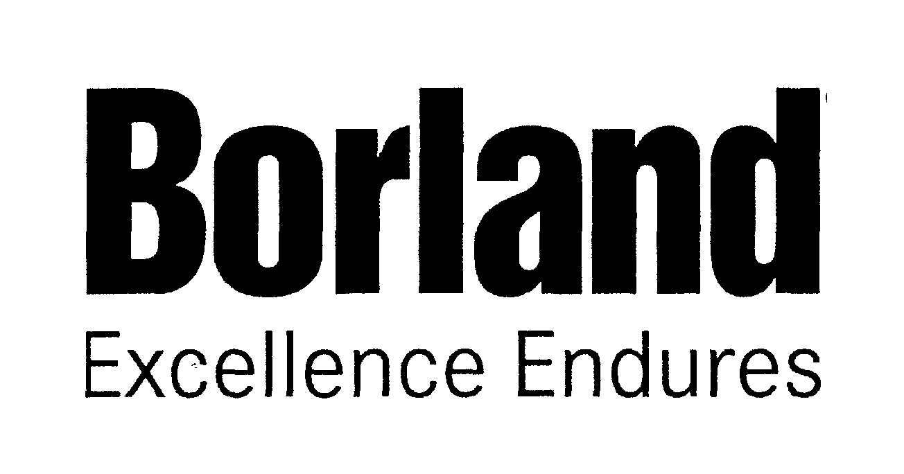  BORLAND EXCELLENCE ENDURES