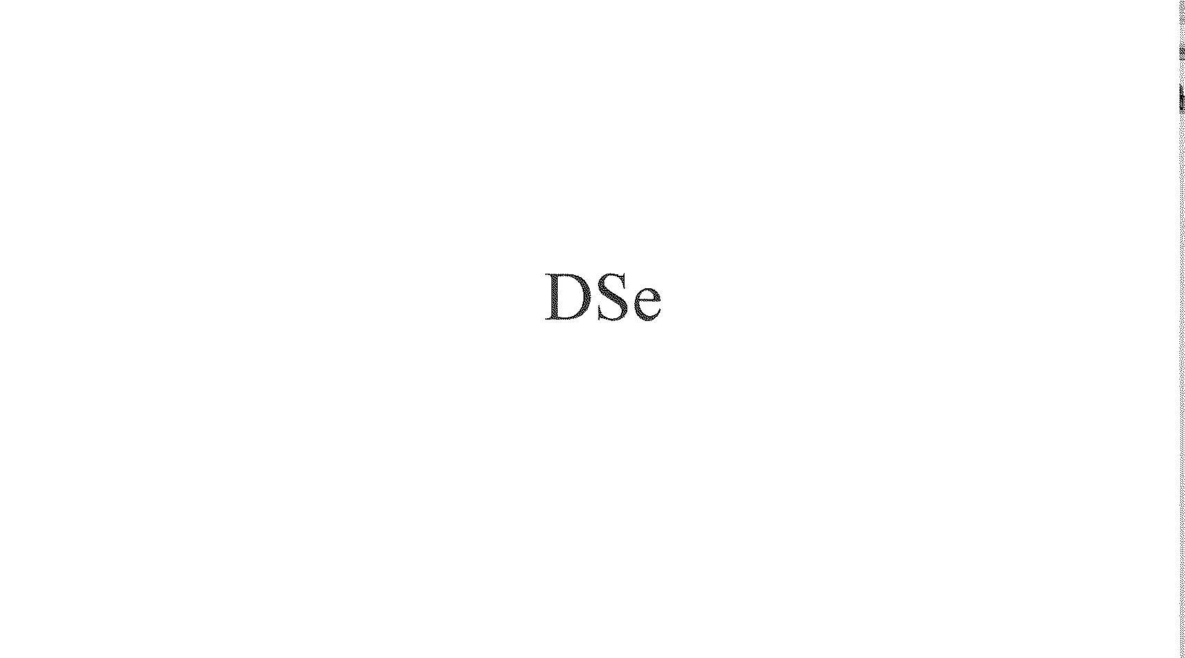 Trademark Logo DSE