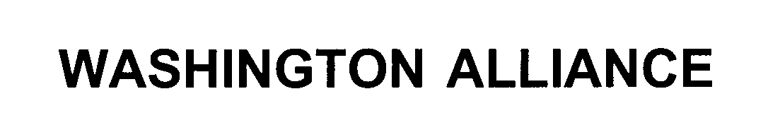 Trademark Logo WASHINGTON ALLIANCE