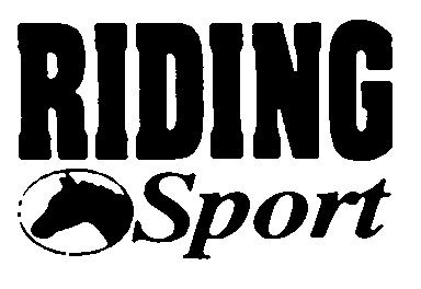 Trademark Logo RIDING SPORT