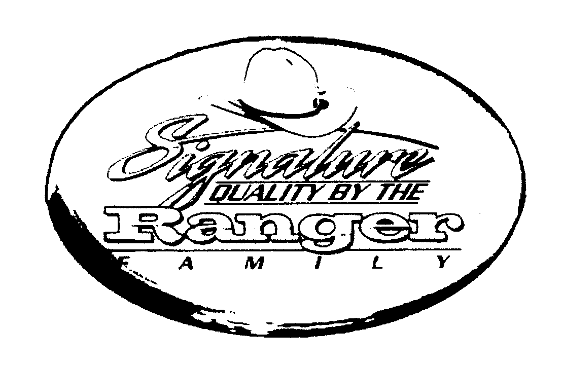  SIGNATURE QUALITY BY THE RANGER FAMILY