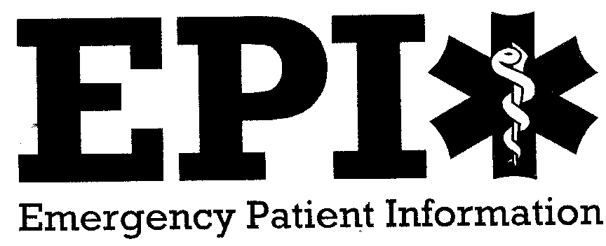 EPI EMERGENCY PATIENT INFORMATION