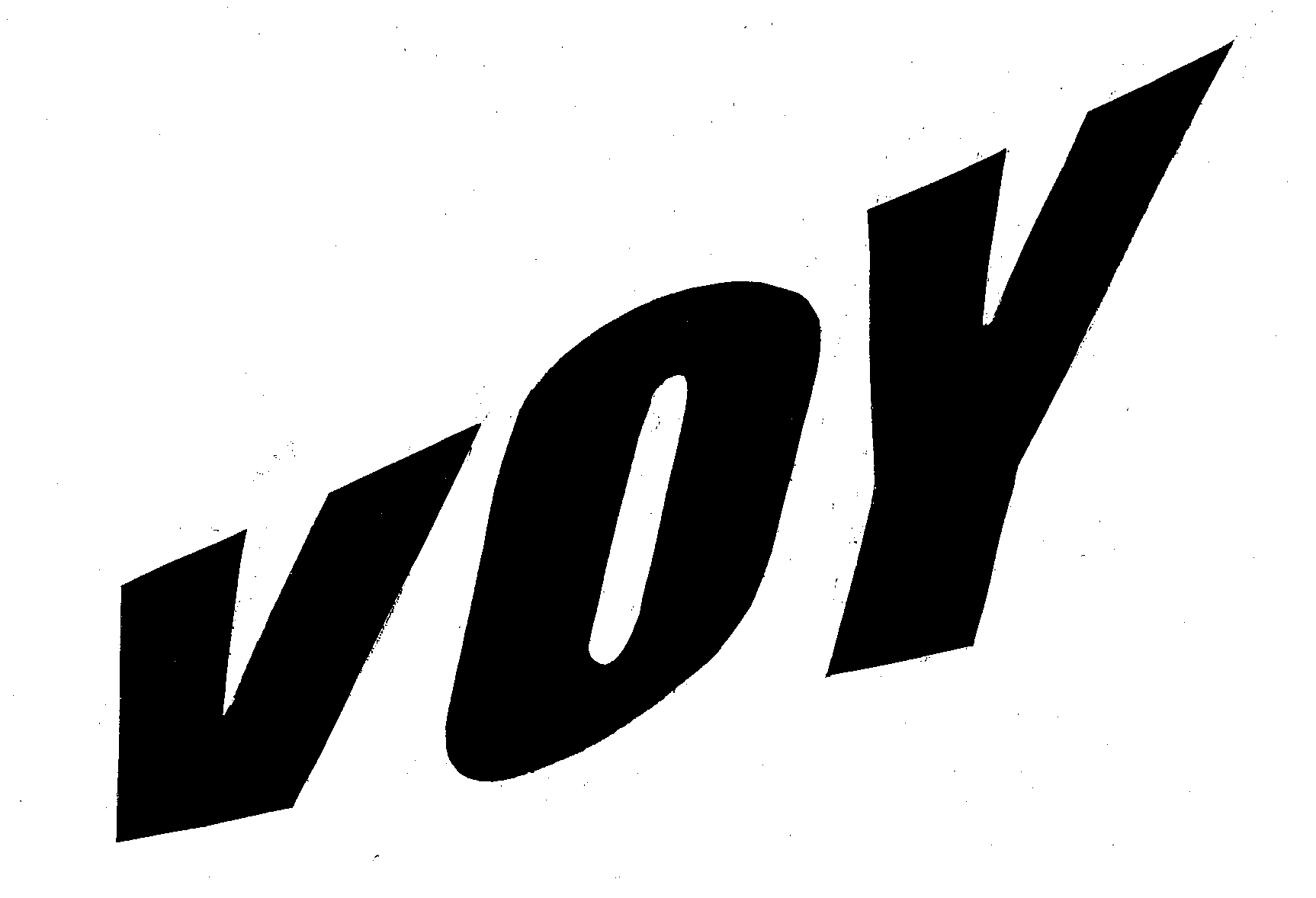 Trademark Logo VOY
