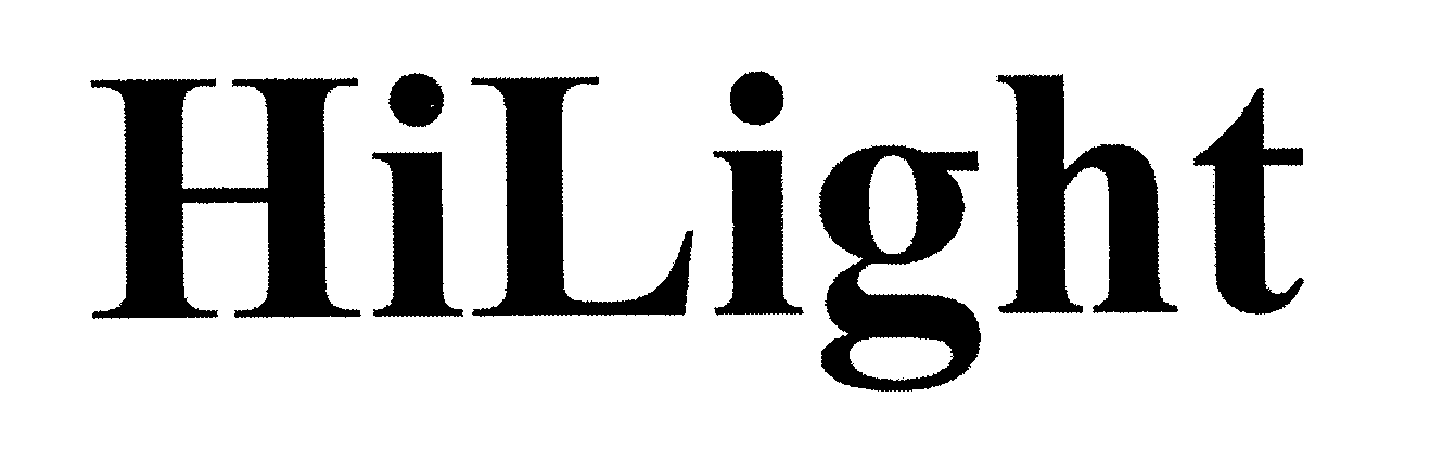 Trademark Logo HILIGHT
