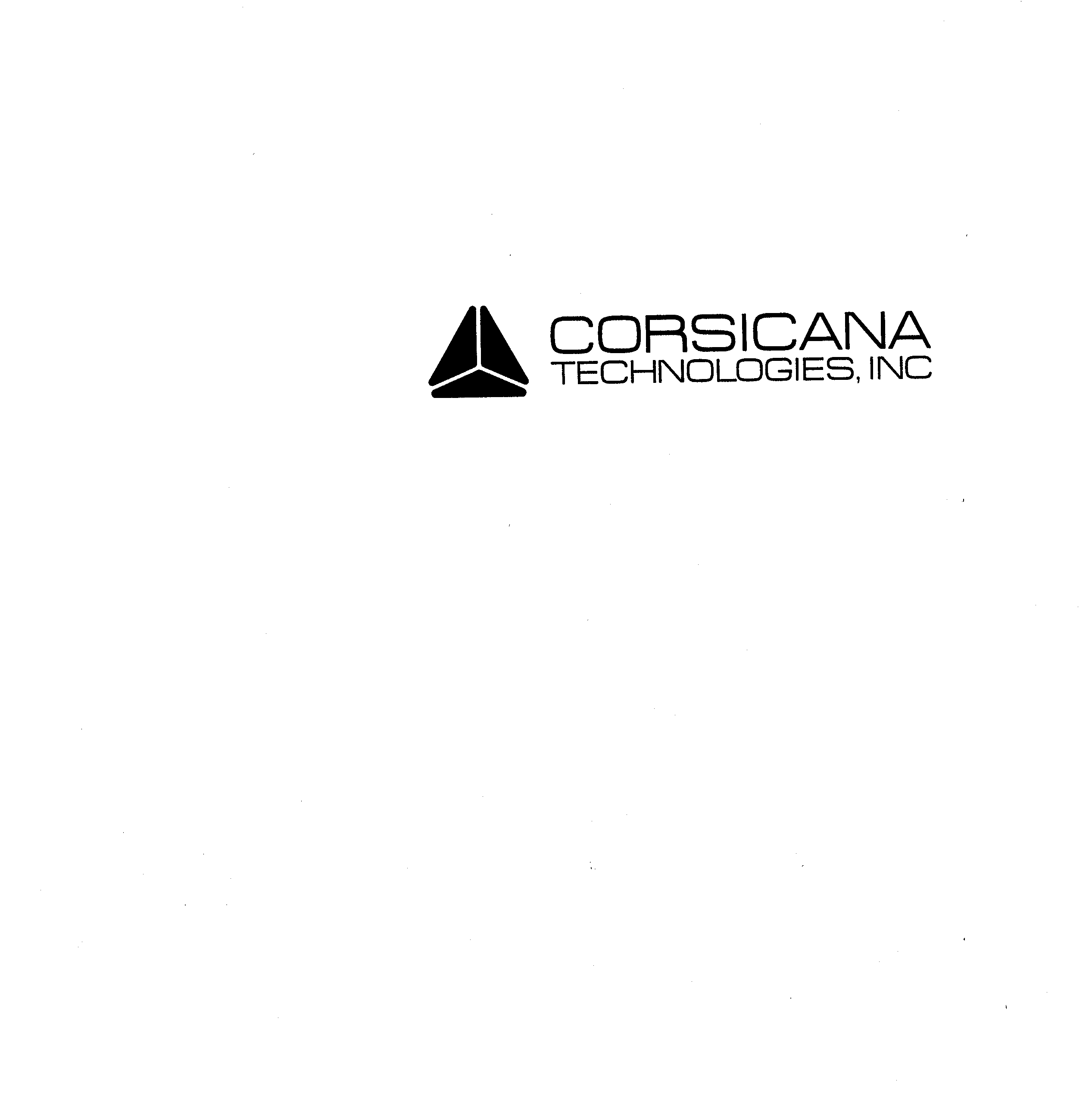  CORSICANA TECHNOLOGIES, INC.