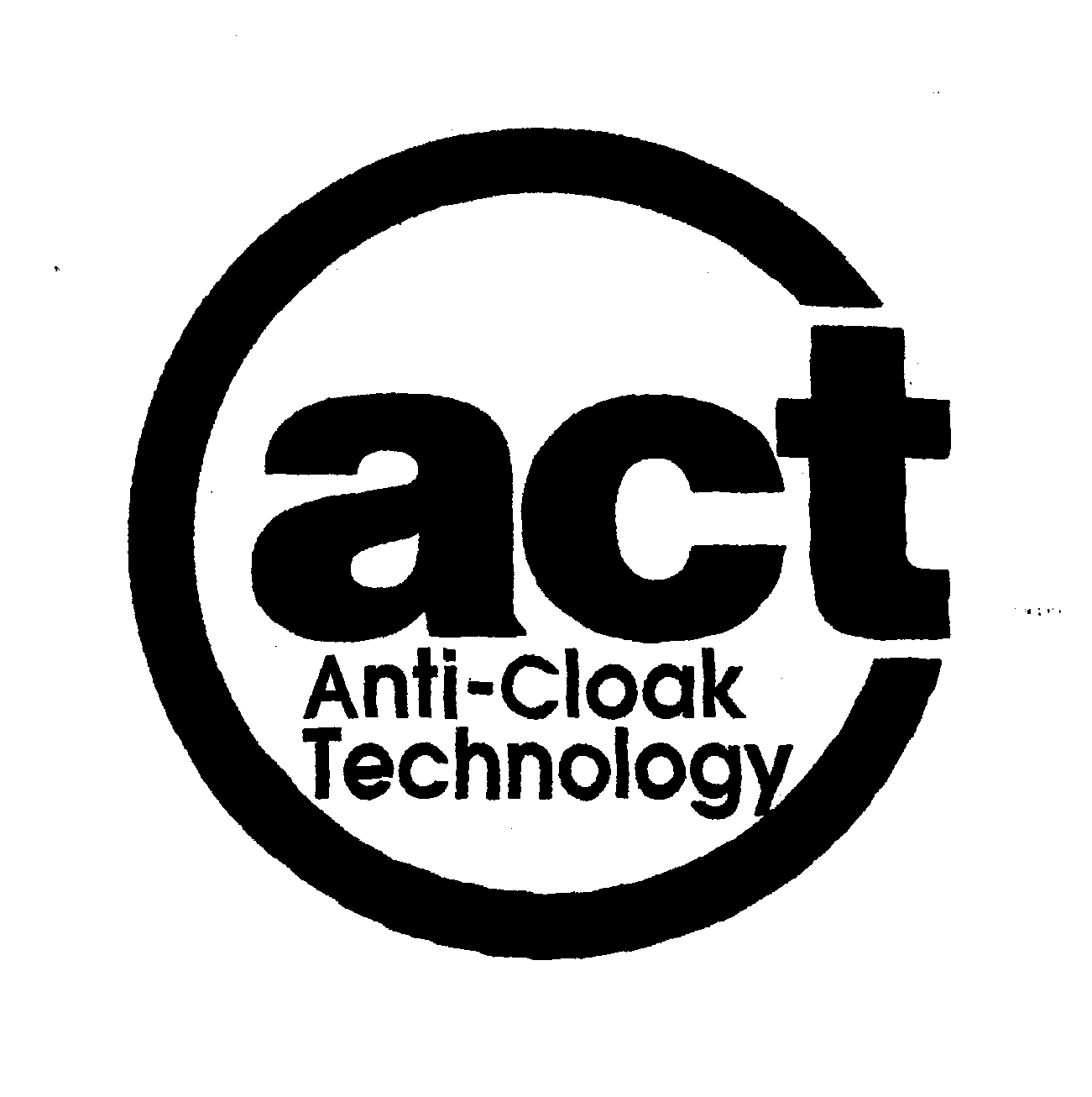 Trademark Logo ACT ANTI-CLOAK TECHNOLOGY