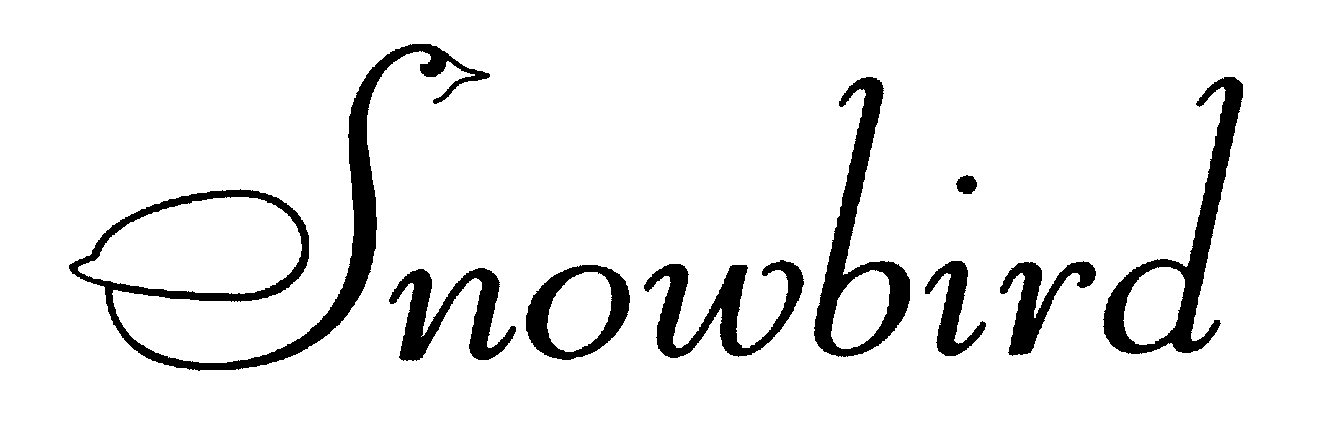 Trademark Logo SNOWBIRD