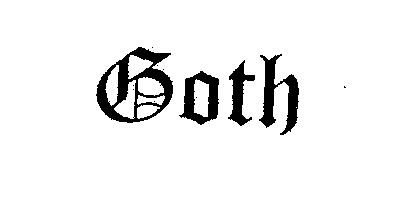 Trademark Logo GOTH