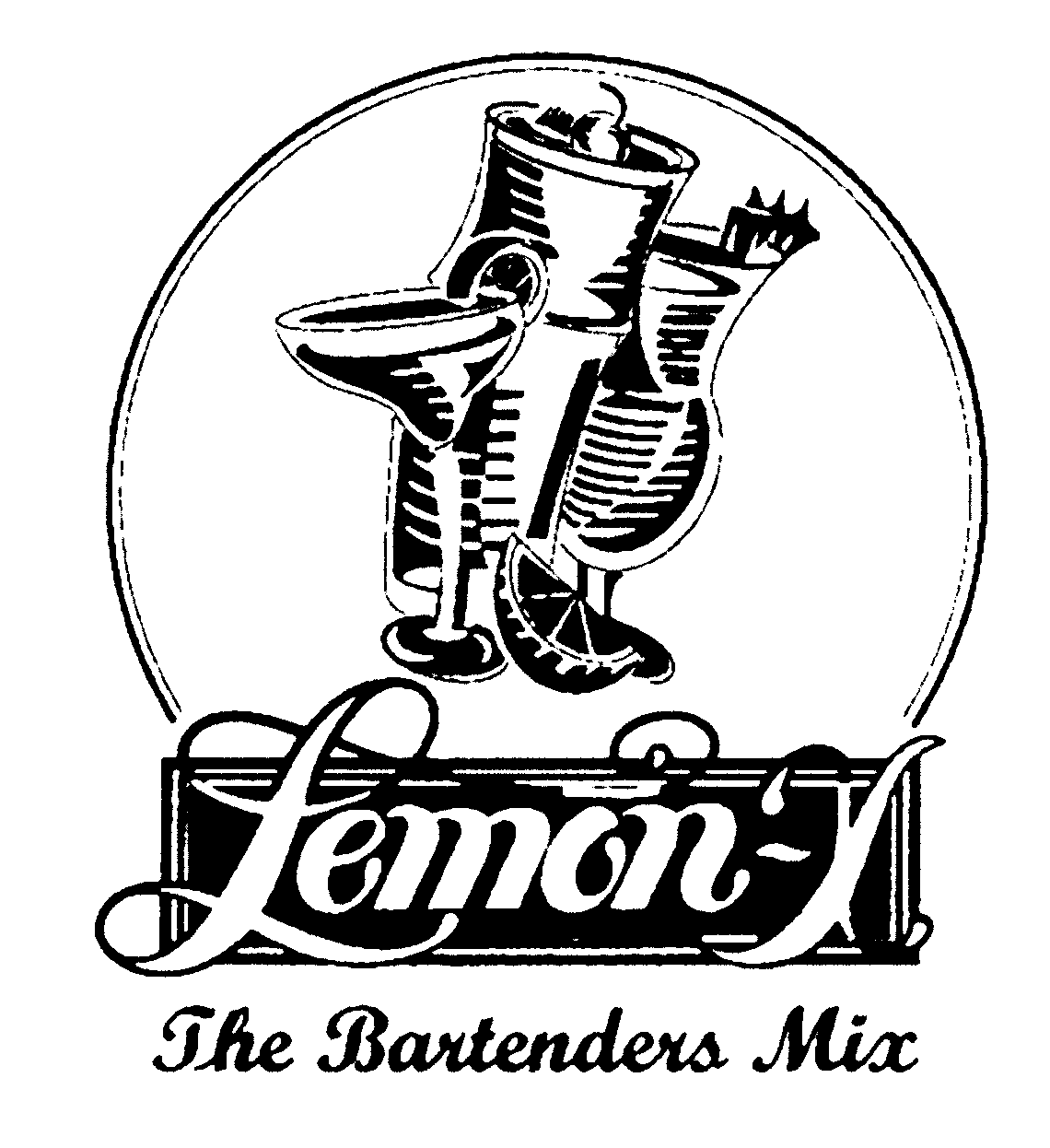 Trademark Logo LEMON-X THE BARTENDERS MIX