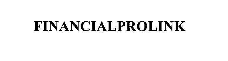 Trademark Logo FINANCIALPROLINK