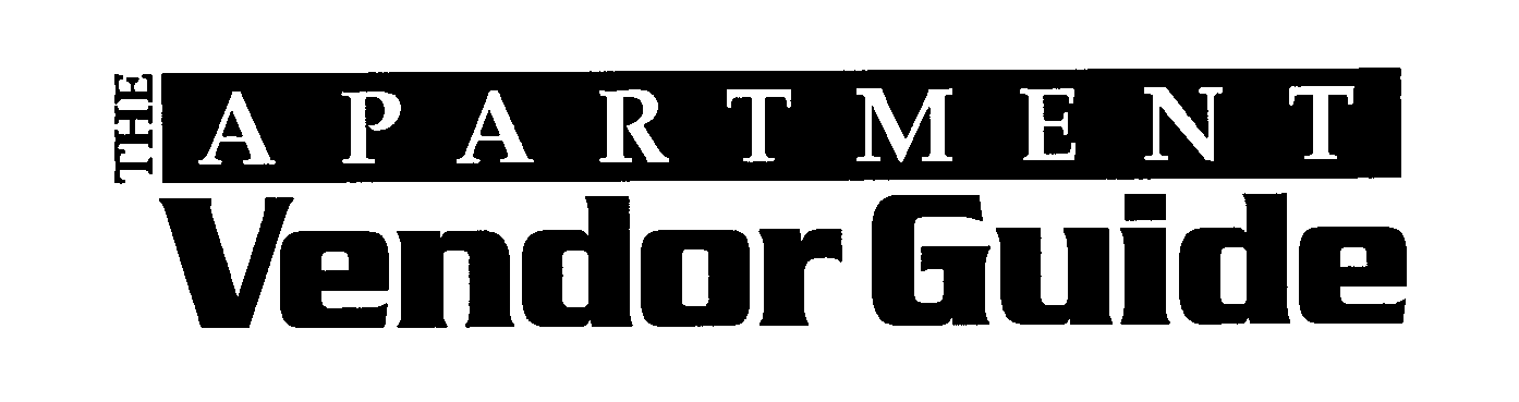 Trademark Logo APARTMENT THE VENDOR GUIDE