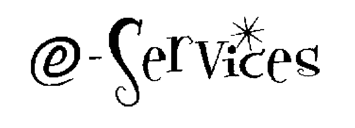 Trademark Logo E-SERVICES