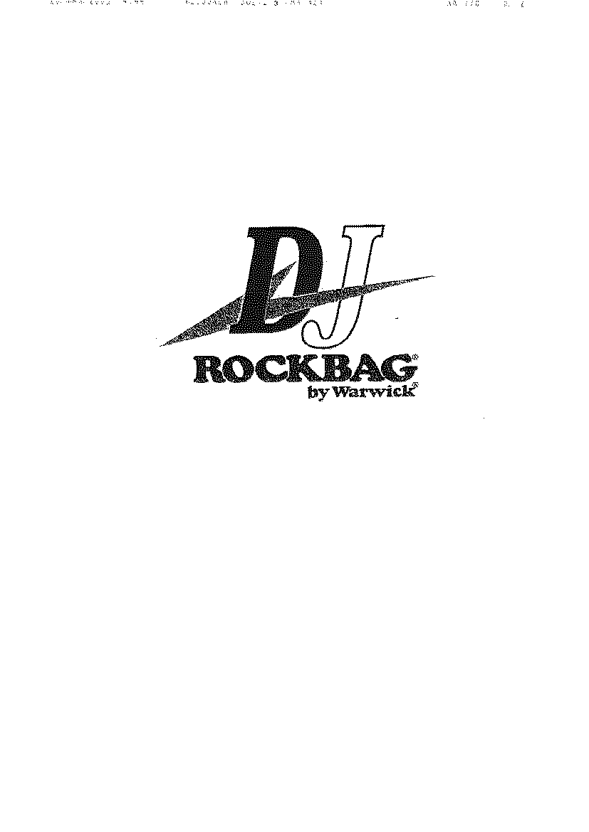 Trademark Logo DJ ROCKBAG BY WARWICK
