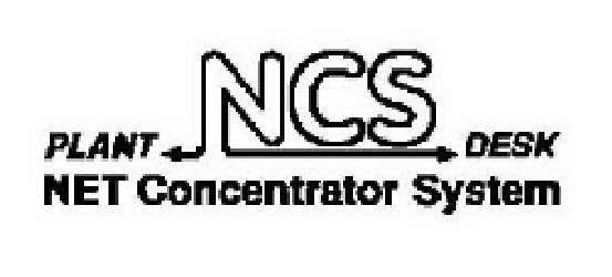 Trademark Logo NCS PLANT DESK NET CONCENTRATOR SYSTEM