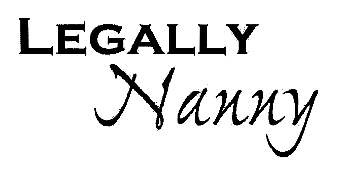 Trademark Logo LEGALLY NANNY