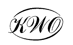 Trademark Logo KWO