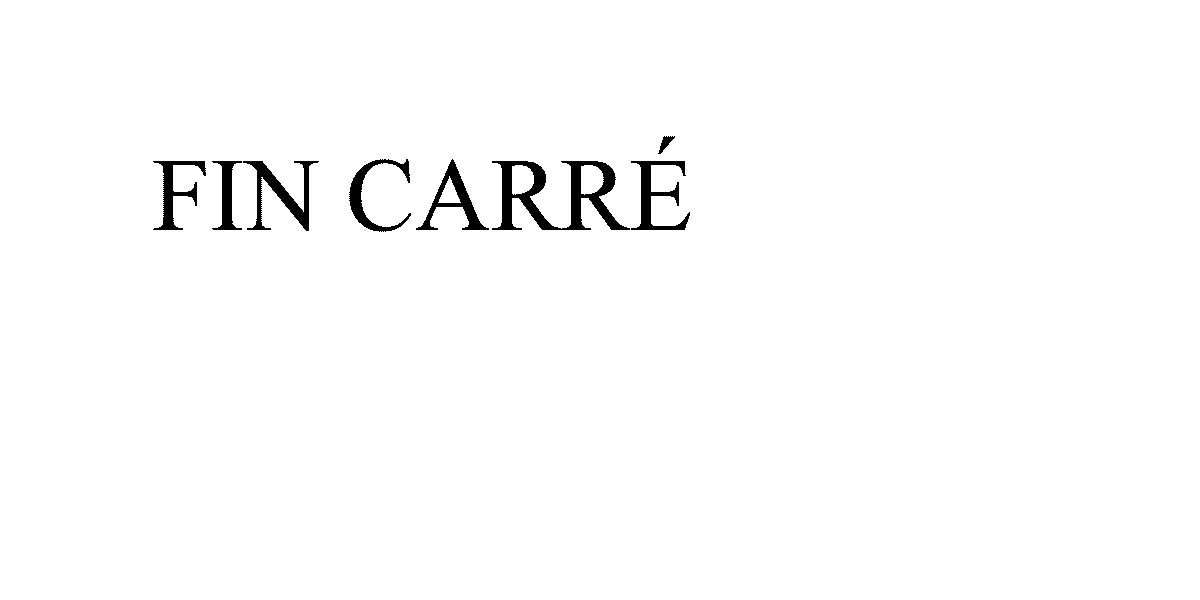 Trademark Logo FIN CARRE