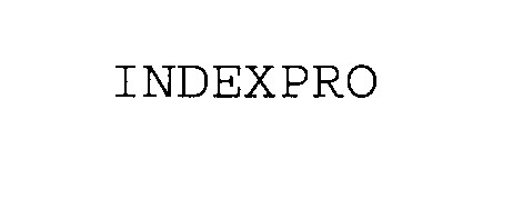 Trademark Logo INDEXPRO