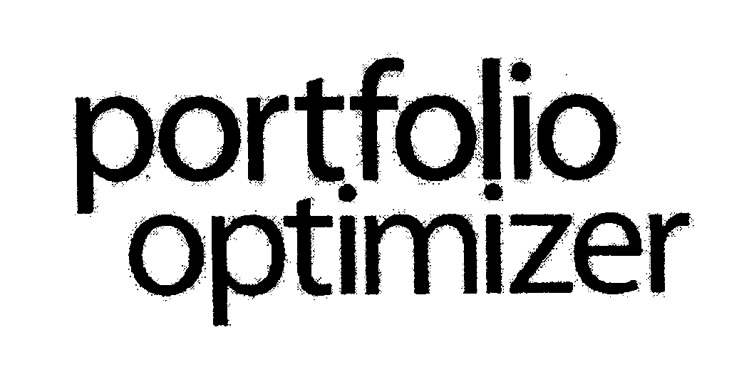 Trademark Logo PORTFOLIO OPTIMIZER