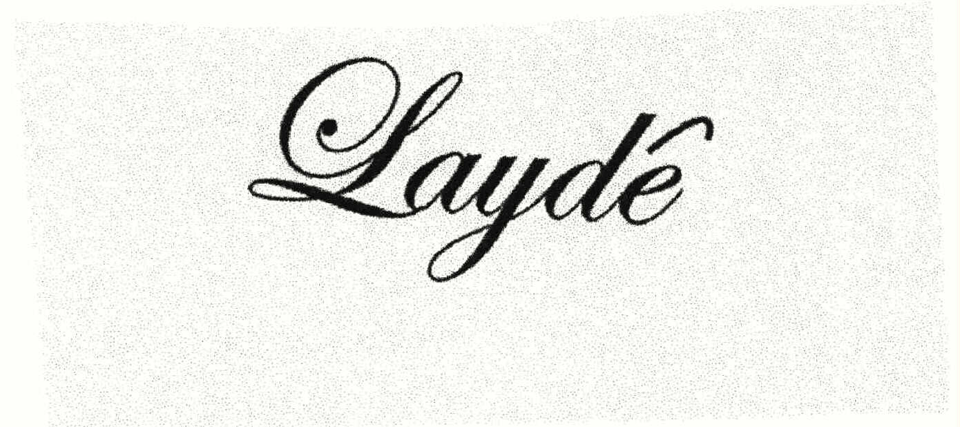 Trademark Logo LAYDE