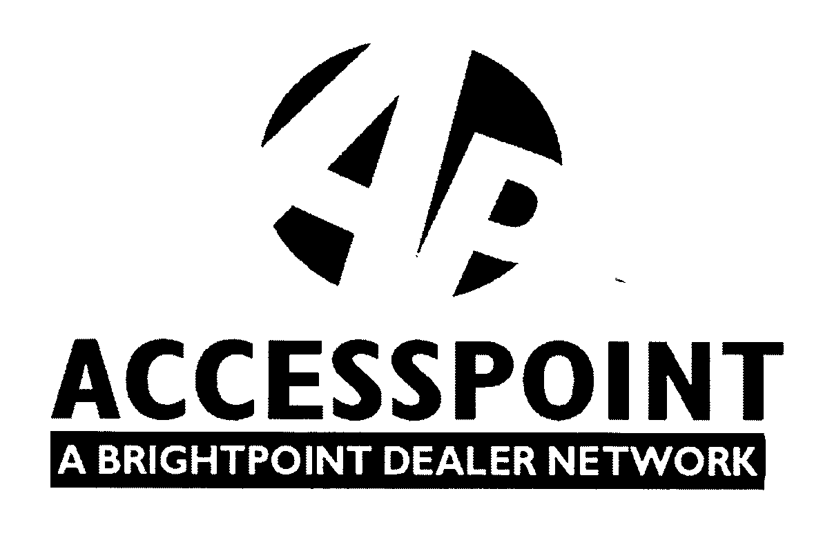 Trademark Logo AP ACCESSPOINT A BRIGHTPOINT DEALER NETWORK