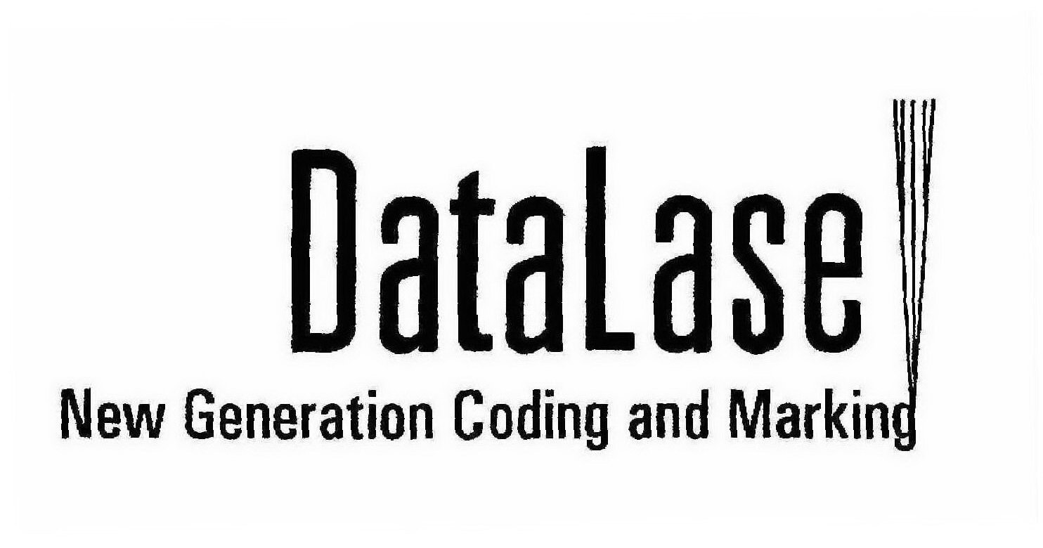 Trademark Logo DATALASE NEW GENERATION CODING AND MARKING