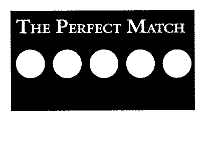 Trademark Logo THE PERFECT MATCH