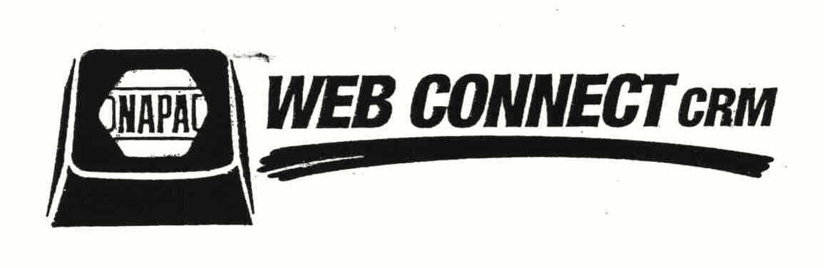 Trademark Logo NAPA WEB CONNECT CRM