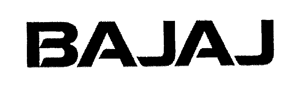 Trademark Logo BAJAJ