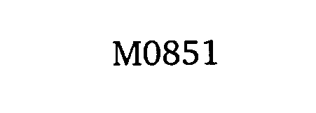 Trademark Logo M0851