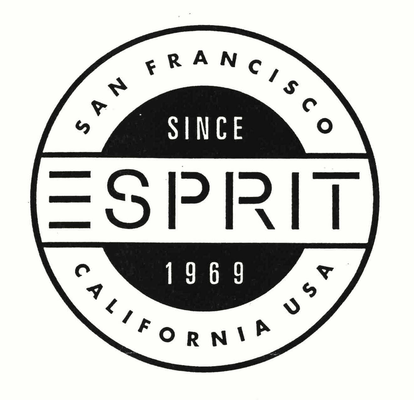 Trademark Logo ESPRIT SAN FRANCISCO CALIFORNIA USA SINCE 1969