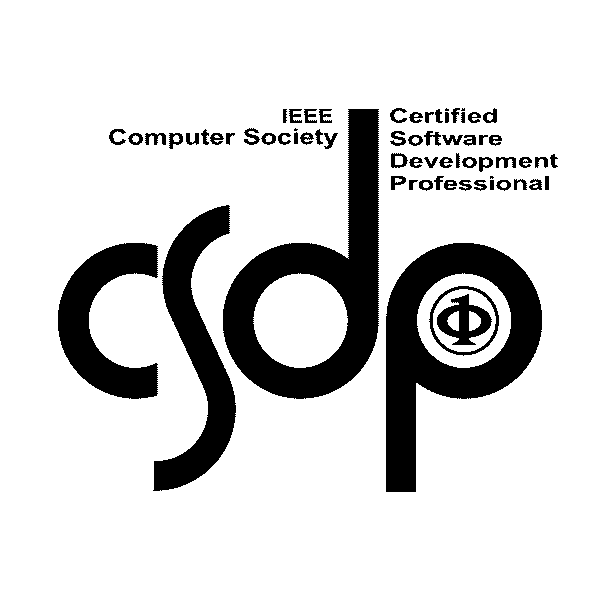  IEEE COMPUTER SOCIETY CSDP 1 CERTIFIED SOFTWARE DEVELOPMENT PROFESSIONAL