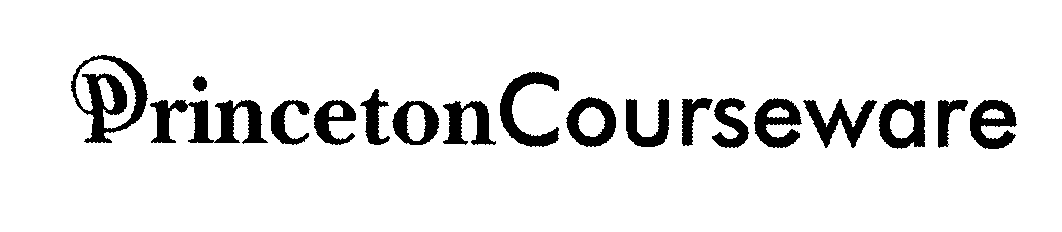  PRINCETONCOURSEWARE