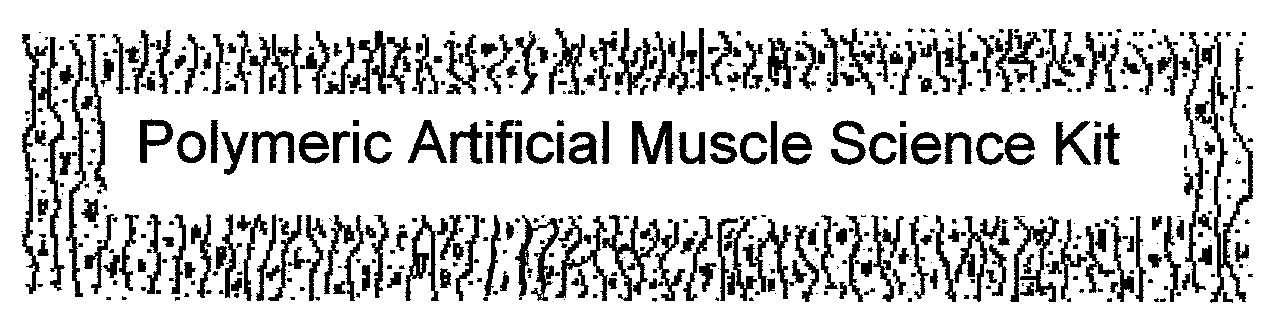  POLYMERIC ARTIFICIAL MUSCLE SCIENCE KIT