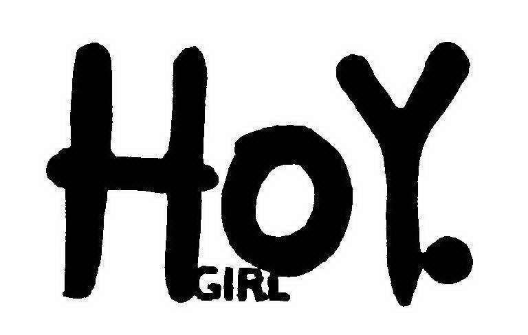 Trademark Logo HOY.GIRL