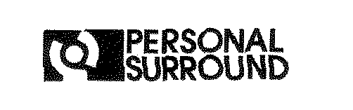 Trademark Logo PERSONAL SURROUND