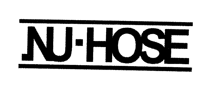 Trademark Logo NU-HOSE
