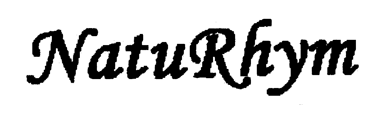 Trademark Logo NATURYHM