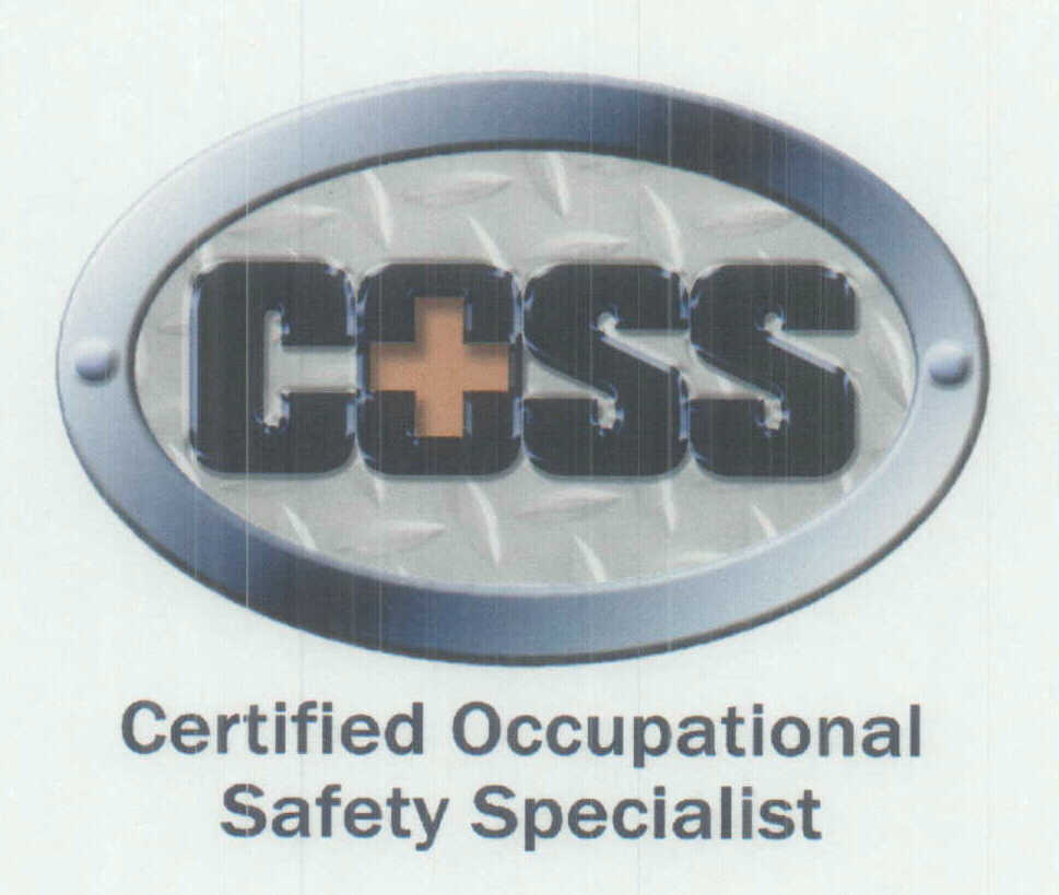  COSS CERTIFIED OCCUPATIONAL SAFETY SPECIALIST