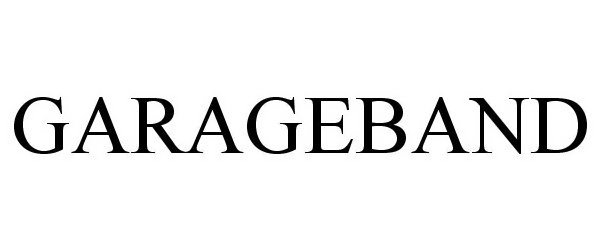 Trademark Logo GARAGEBAND